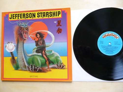 Cover Jefferson Starship - Spitfire (LP, Album, Gat) Schallplatten Ankauf