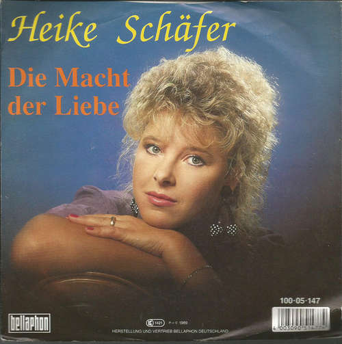 Cover Heike Schäfer - Die Macht Der Liebe (7, Single) Schallplatten Ankauf