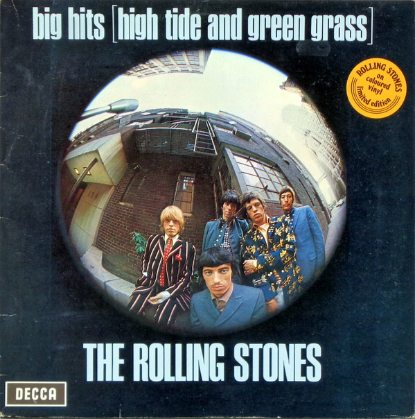 Cover The Rolling Stones - Big Hits (High Tide And Green Grass) (LP, Comp, Mono, Ltd, RE, Ora) Schallplatten Ankauf