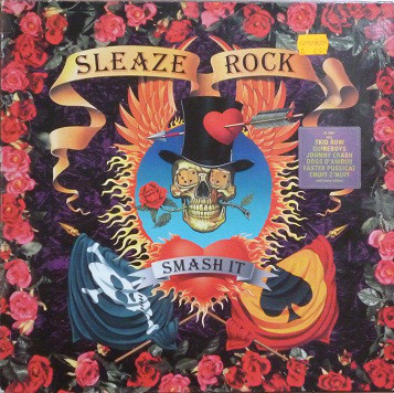 Cover Various - Sleaze Rock - Smash It (LP, Comp) Schallplatten Ankauf