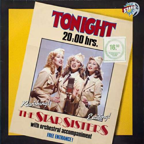 Cover The Star Sisters - Tonight 20:00 Hrs. (LP, Album) Schallplatten Ankauf