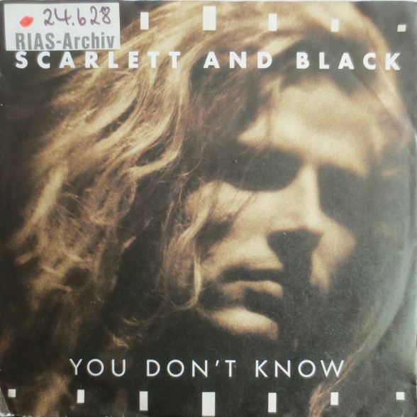 Cover Scarlett & Black - You Don't Know (7, Single) Schallplatten Ankauf