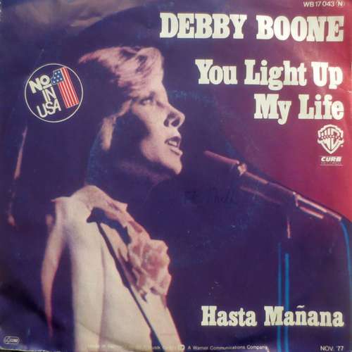 Cover Debby Boone - You Light Up My Life (7, Single) Schallplatten Ankauf