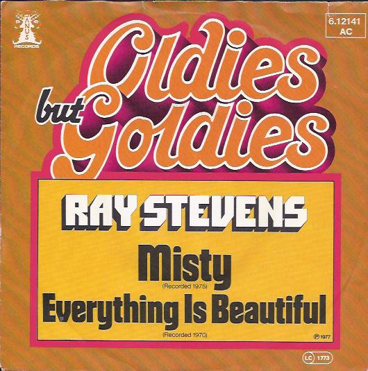 Cover Ray Stevens - Misty / Everything Is Beautiful (7, Single) Schallplatten Ankauf