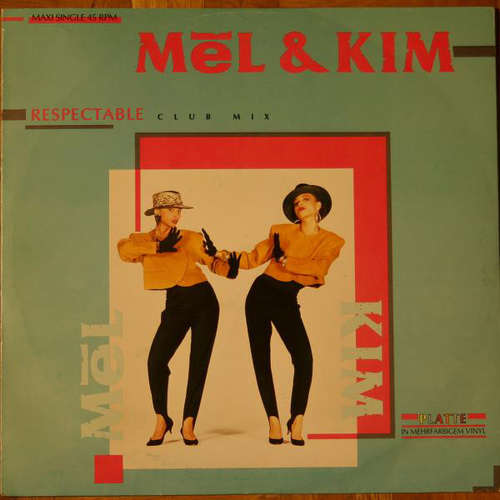 Cover Mel & Kim - Respectable (12, Maxi, Mul) Schallplatten Ankauf