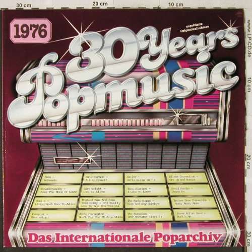 Cover Various - 30 Years Popmusic 1976 (LP, Comp) Schallplatten Ankauf
