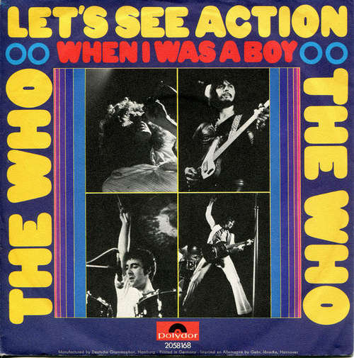 Cover The Who - Let's See Action (7, Single) Schallplatten Ankauf