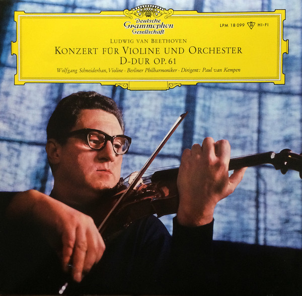 Bild Ludwig van Beethoven - Wolfgang Schneiderhan, Berliner Philharmoniker, Paul van Kempen - Konzert Für Violine Und Orchester D-Dur Op. 61 (LP, Mono) Schallplatten Ankauf