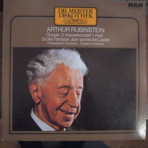 Cover Artur Rubinstein*, The Philadelphia Orchestra, Eugene Ormandy : Chopin* - 2. Klavierkonzert F Moll / Große Fantasie Über Polnische Lieder (LP, Club, RE) Schallplatten Ankauf