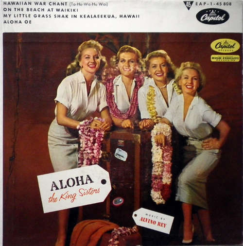 Cover The King Sisters - Aloha (7, EP) Schallplatten Ankauf