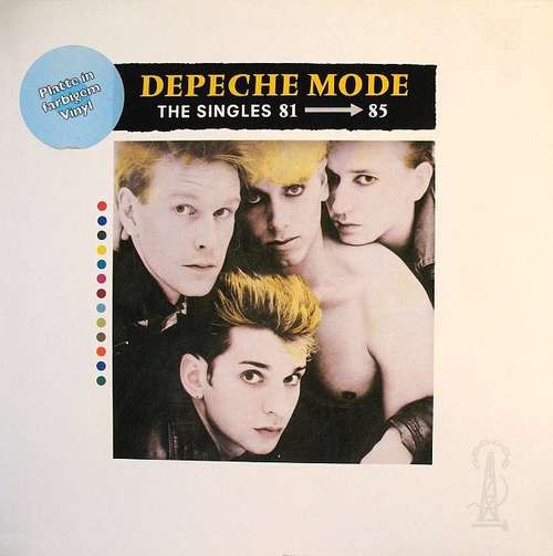 Cover Depeche Mode - The Singles 81 → 85 (LP, Comp, Mono, Gre) Schallplatten Ankauf