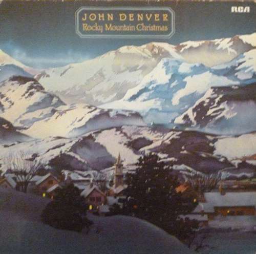 Cover John Denver - Rocky Mountain Christmas (LP, Album, RP) Schallplatten Ankauf