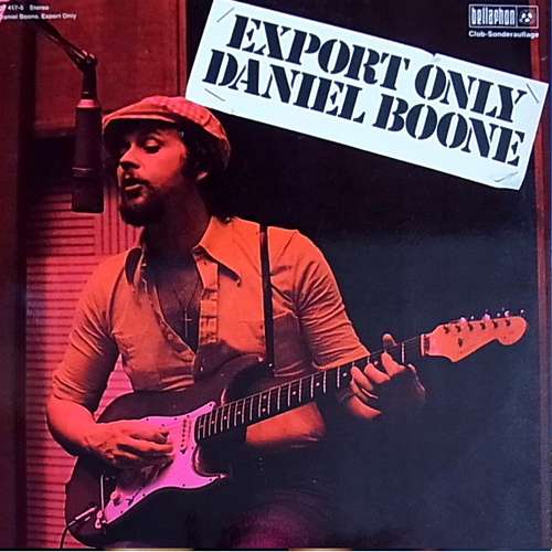 Cover Daniel Boone - Export Only (LP, Album, Club) Schallplatten Ankauf