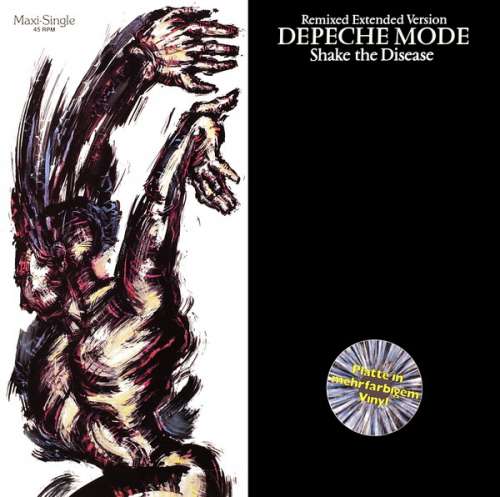 Cover Depeche Mode - Shake The Disease (Remixed Extended Version) (12, Maxi, Gre) Schallplatten Ankauf