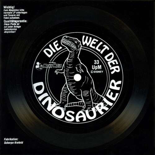 Cover Unknown Artist - Die Welt Der Dinosaurier (Flexi, 6, S/Sided) Schallplatten Ankauf