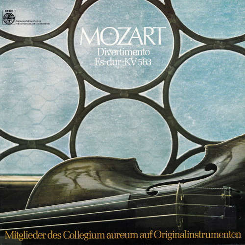 Cover Mozart*, Mitglieder Des Collegium Aureum Auf Originalinstrumenten* - Divertimento Es-Dur • Kv 563 (LP, Album) Schallplatten Ankauf