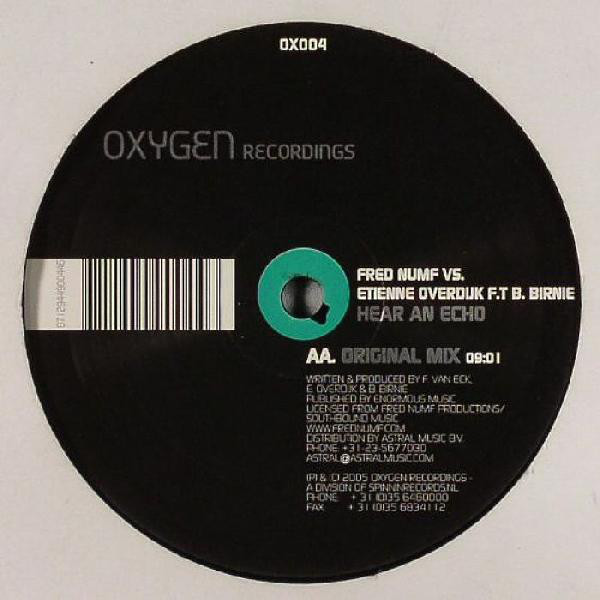 Cover Fred Numf Vs. Etienne Overdijk Feat. B. Birnie* - Hear An Echo (12) Schallplatten Ankauf