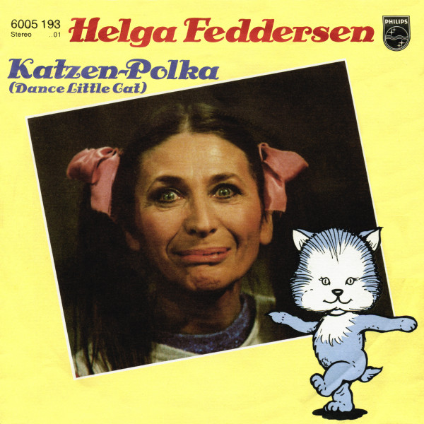 Cover Helga Feddersen - Katzen-Polka (7, Single) Schallplatten Ankauf