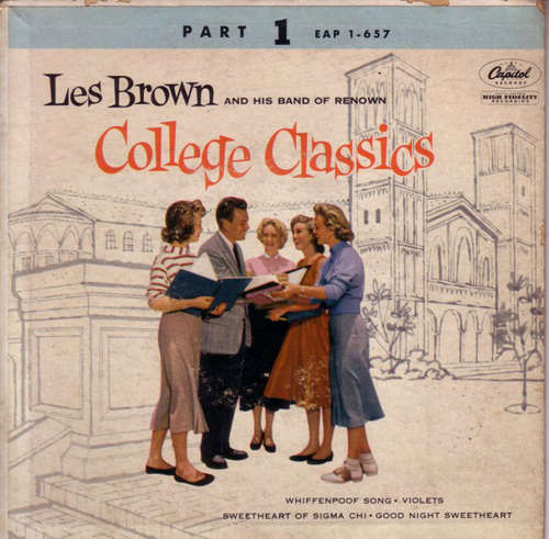 Cover Les Brown And His Band Of Renown - College Classics (Part 1) (7, EP) Schallplatten Ankauf