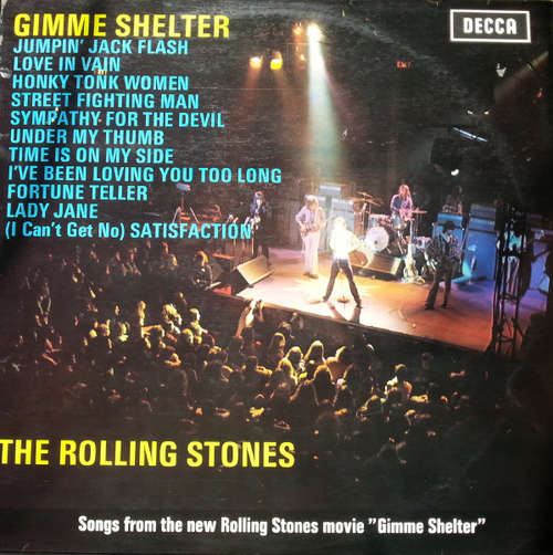Cover The Rolling Stones - Gimme Shelter (LP, Album, Comp) Schallplatten Ankauf