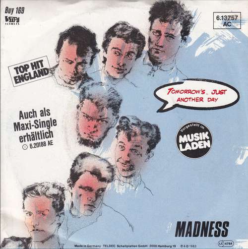 Bild Madness - Tomorrow's (Just Another Day) / Madness (Is All In The Mind) (7, Single) Schallplatten Ankauf