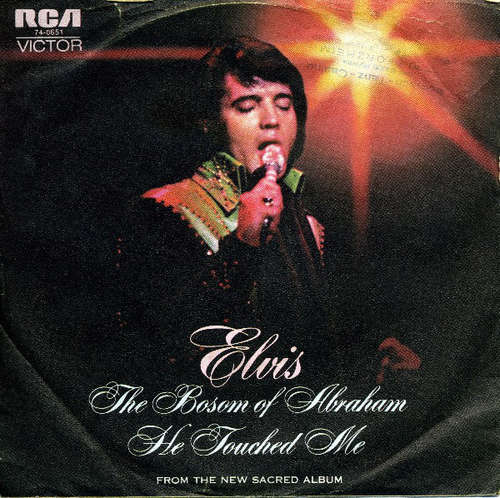 Cover Elvis Presley - The Bosom Of Abraham / He Touched Me (7, Single) Schallplatten Ankauf