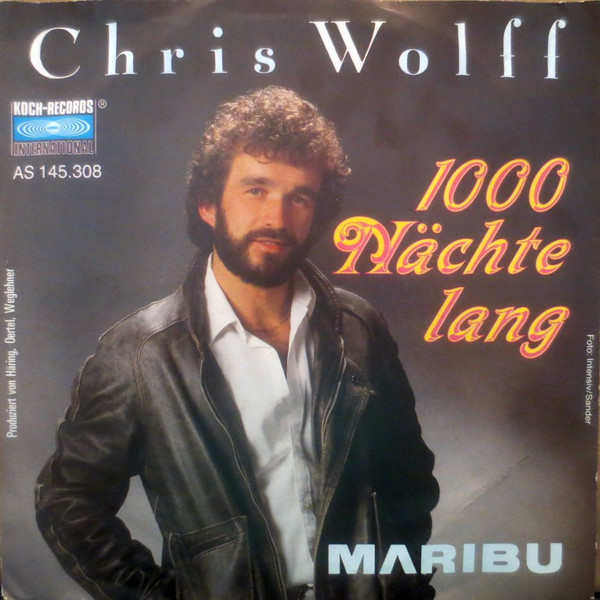 Cover Chris Wolff - 1000 Nächte Lang (7, Single) Schallplatten Ankauf