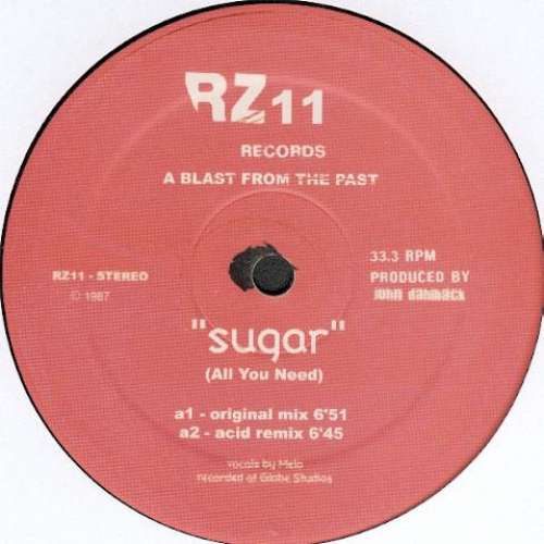 Cover John Dahlbäck - Sugar (All You Need) (12) Schallplatten Ankauf