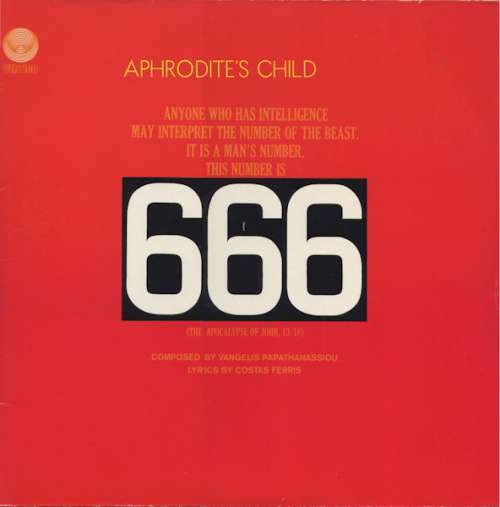 Cover Aphrodite's Child - 666 (2xLP, Album, RE) Schallplatten Ankauf