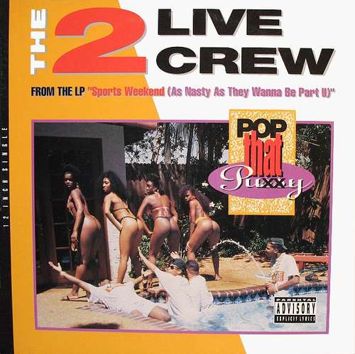 Cover The 2 Live Crew - Pop That Pussy (12) Schallplatten Ankauf