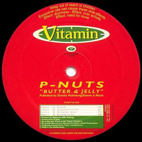 Cover P-Nuts - Butter & Jelly (12) Schallplatten Ankauf