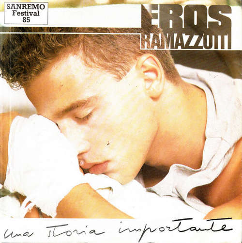 Cover Eros Ramazzotti - Una Storia Importante  (7, Single) Schallplatten Ankauf