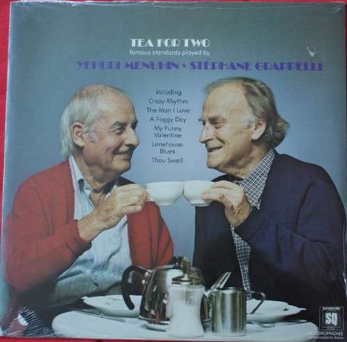 Cover Stéphane Grappelli & Yehudi Menuhin - Tea For Two (LP, Album, Quad, Clu) Schallplatten Ankauf