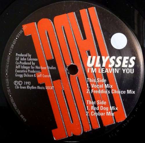 Cover Ulysses - I'm Leavin' You (12) Schallplatten Ankauf