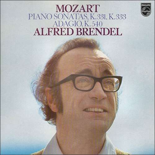 Cover Mozart* - Alfred Brendel - Piano Sonatas, K. 331, K. 333 / Adagio, K. 540 (LP) Schallplatten Ankauf