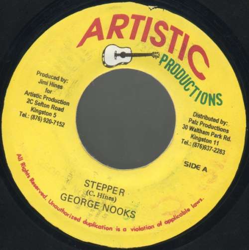 Cover George Nooks - Stepper (7) Schallplatten Ankauf