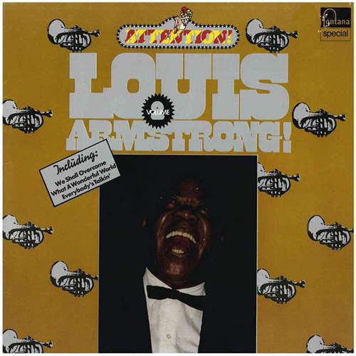Cover Louis Armstrong - Attention! Louis Armstrong Vol.2 (LP, RE) Schallplatten Ankauf