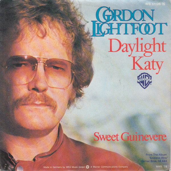 Cover Gordon Lightfoot - Daylight Katy (7, Single) Schallplatten Ankauf