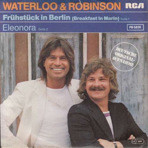 Cover Waterloo & Robinson - Frühstück In Berlin (Breakfast In Marin) (7, Single) Schallplatten Ankauf