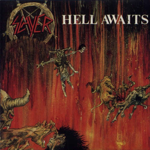 Cover Slayer - Hell Awaits (LP, Album) Schallplatten Ankauf