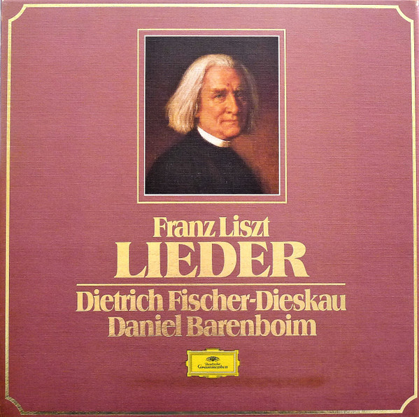 Cover Franz Liszt - Dietrich Fischer-Dieskau, Daniel Barenboim - Lieder (4xLP + Box) Schallplatten Ankauf