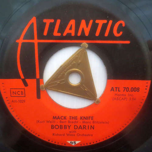 Cover Bobby Darin - Mack The Knife / Beyond The Sea (7, Single) Schallplatten Ankauf