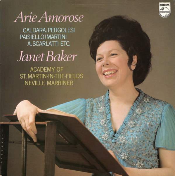 Cover Janet Baker, Academy Of St. Martin-in-the-Fields*, Neville Marriner* - Arie Amorose (LP) Schallplatten Ankauf