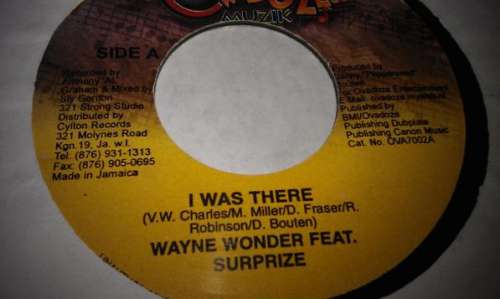Cover Wayne Wonder & Surprize* - I Was There (7) Schallplatten Ankauf