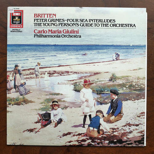 Cover Benjamin Britten, Carlo Maria Giulini, Philharmonia Orchestra - Peter Grimes-Four Sea Interludes / The Young Person's Guide To The Orchestra (LP, Dig) Schallplatten Ankauf