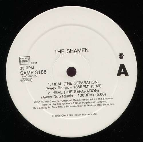 Cover The Shamen - Heal (The Separation) (2x12) Schallplatten Ankauf