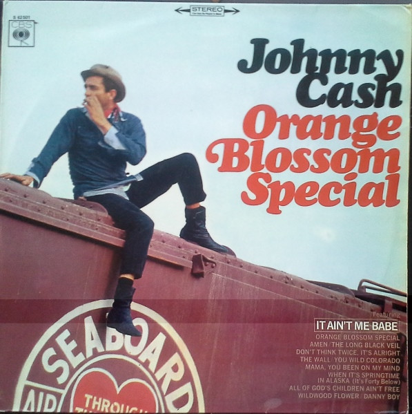 Cover Johnny Cash - Orange Blossom Special (LP, Album) Schallplatten Ankauf