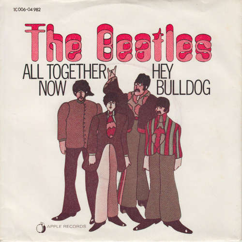 Cover The Beatles - All Together Now (7, Single) Schallplatten Ankauf