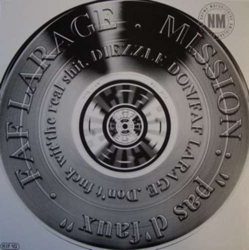 Cover Faf Larage - Mission: Pas D'faux (12) Schallplatten Ankauf