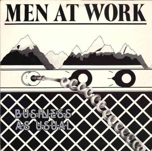 Cover Men At Work - Business As Usual (LP, Album) Schallplatten Ankauf